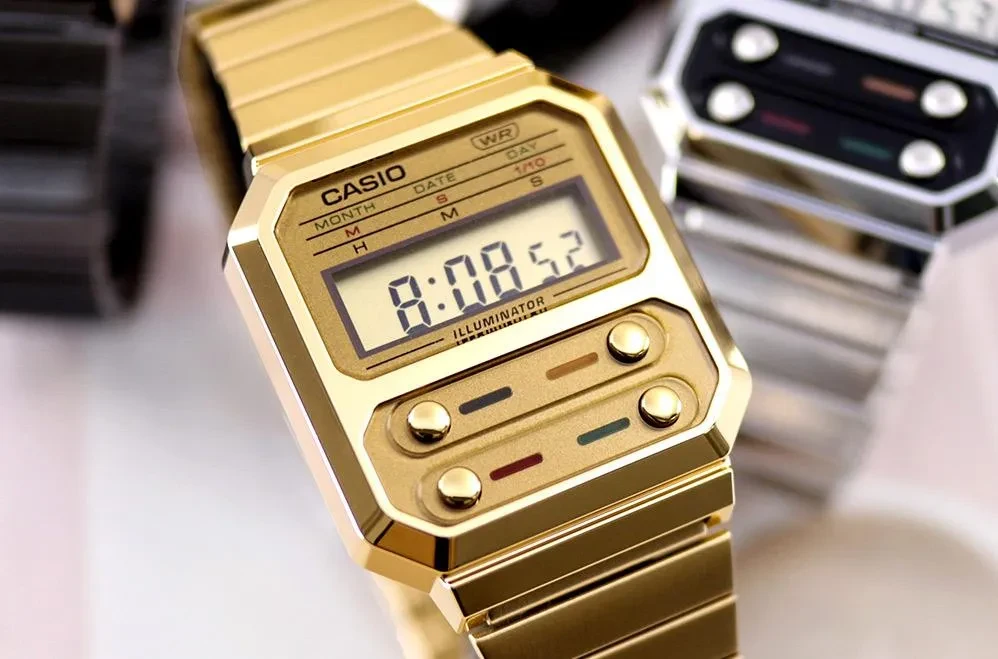 Часы  Casio  Vintage Casio A-100WEG-9A (фото 3)