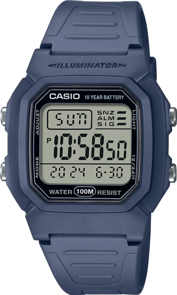 Наручные часы  Casio  Collection Casio W-800H-2A (фото 1)