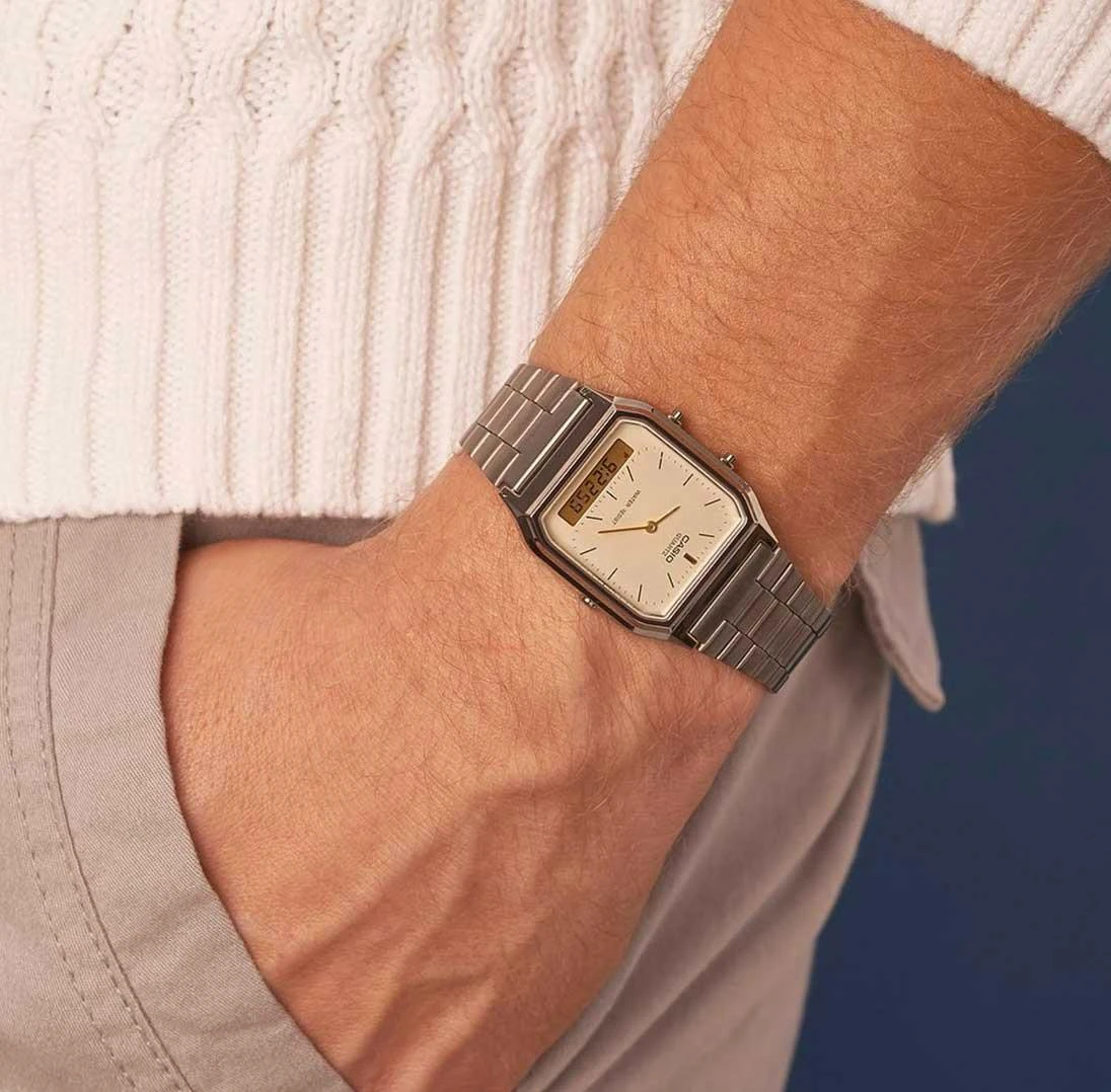 Наручные часы  Casio  Vintage Casio AQ-230GG-9A (фото 3)