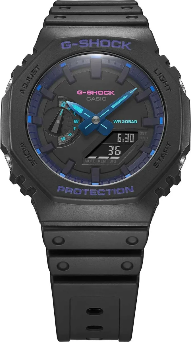 Часы  Casio  G-Shock Casio GA-2100VB-1A (фото 8)