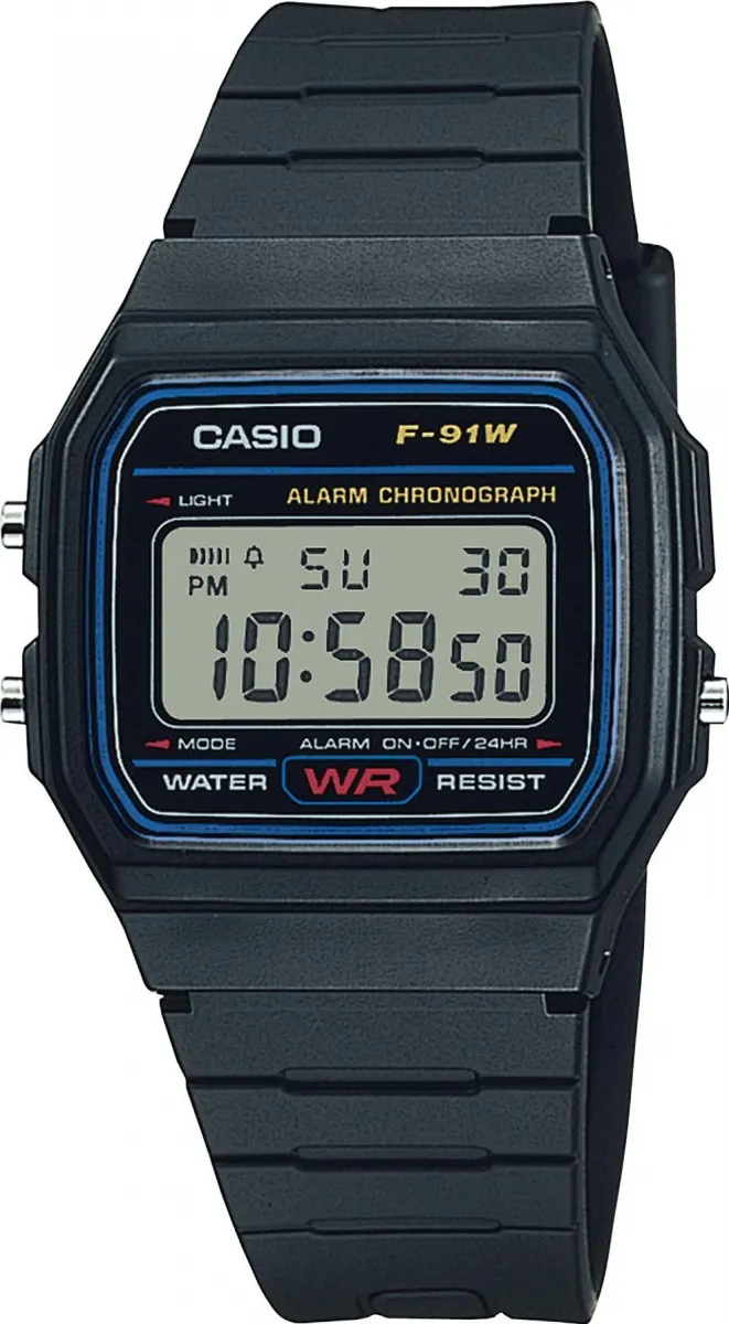Наручные часы  Casio  Collection Casio F-91W-1Q (фото 1)