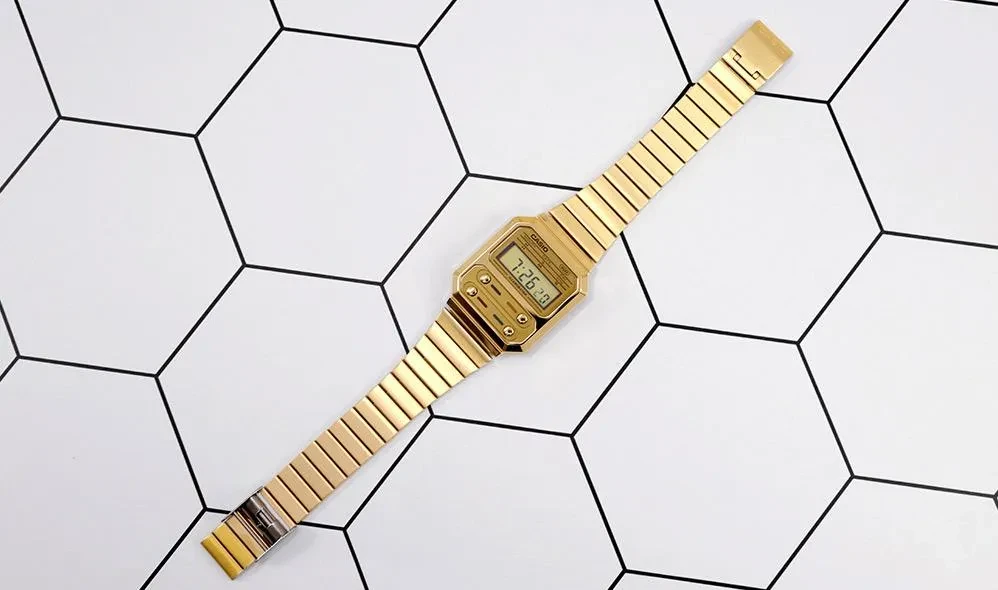 Часы  Casio  Vintage Casio A-100WEG-9A (фото 9)