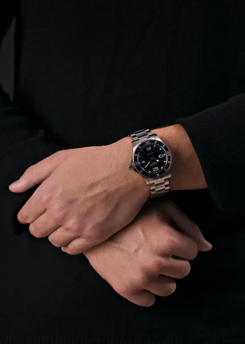 Наручные часы  Longines  HydroConquest Longines L3.740.4.96.6 (фото 2)