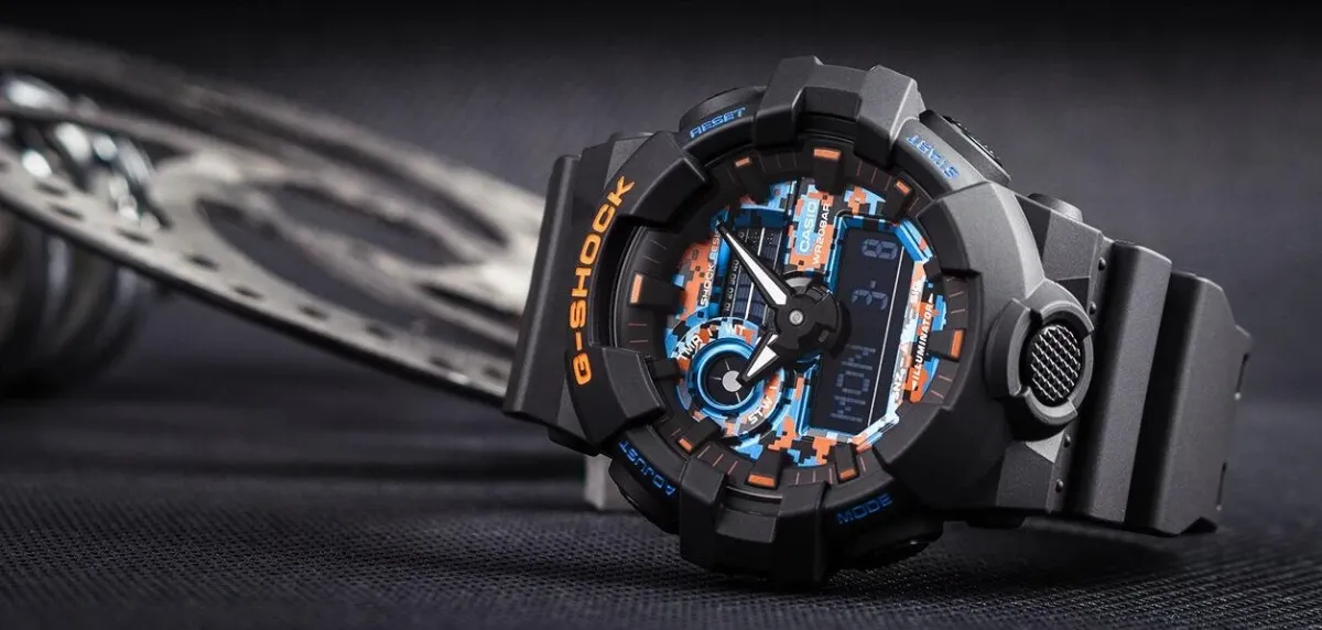 Часы  Casio  G-Shock Casio GA-700CT-1A (фото 9)