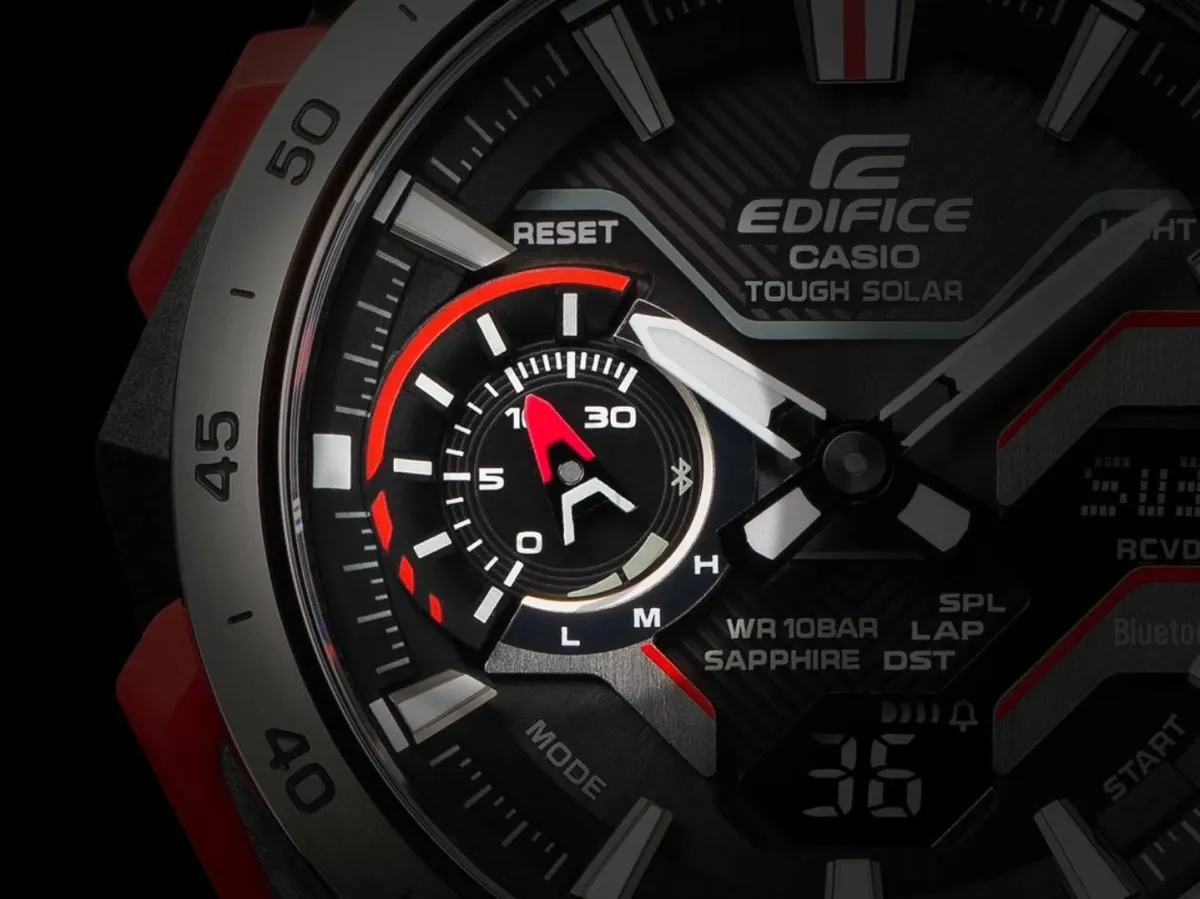 Наручные часы  Casio  Edifice Casio ECB-2200P-1A (фото 14)