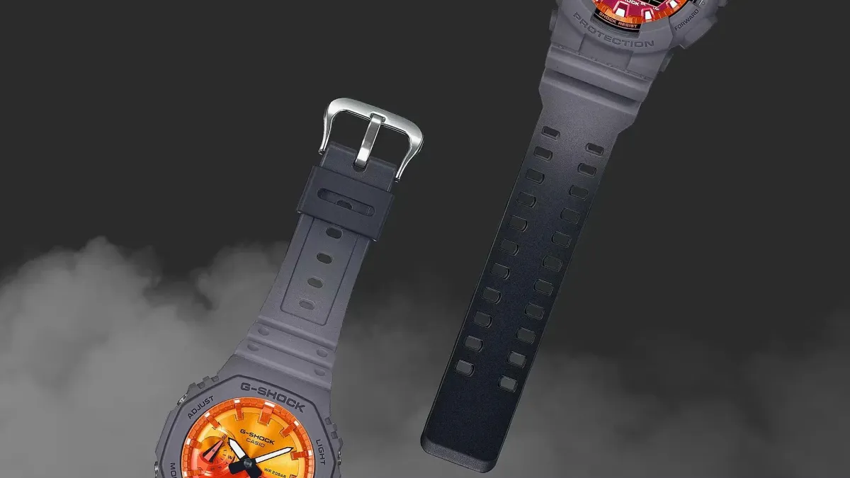 Часы  Casio  G-Shock Casio GA-2100FL-8A (фото 9)