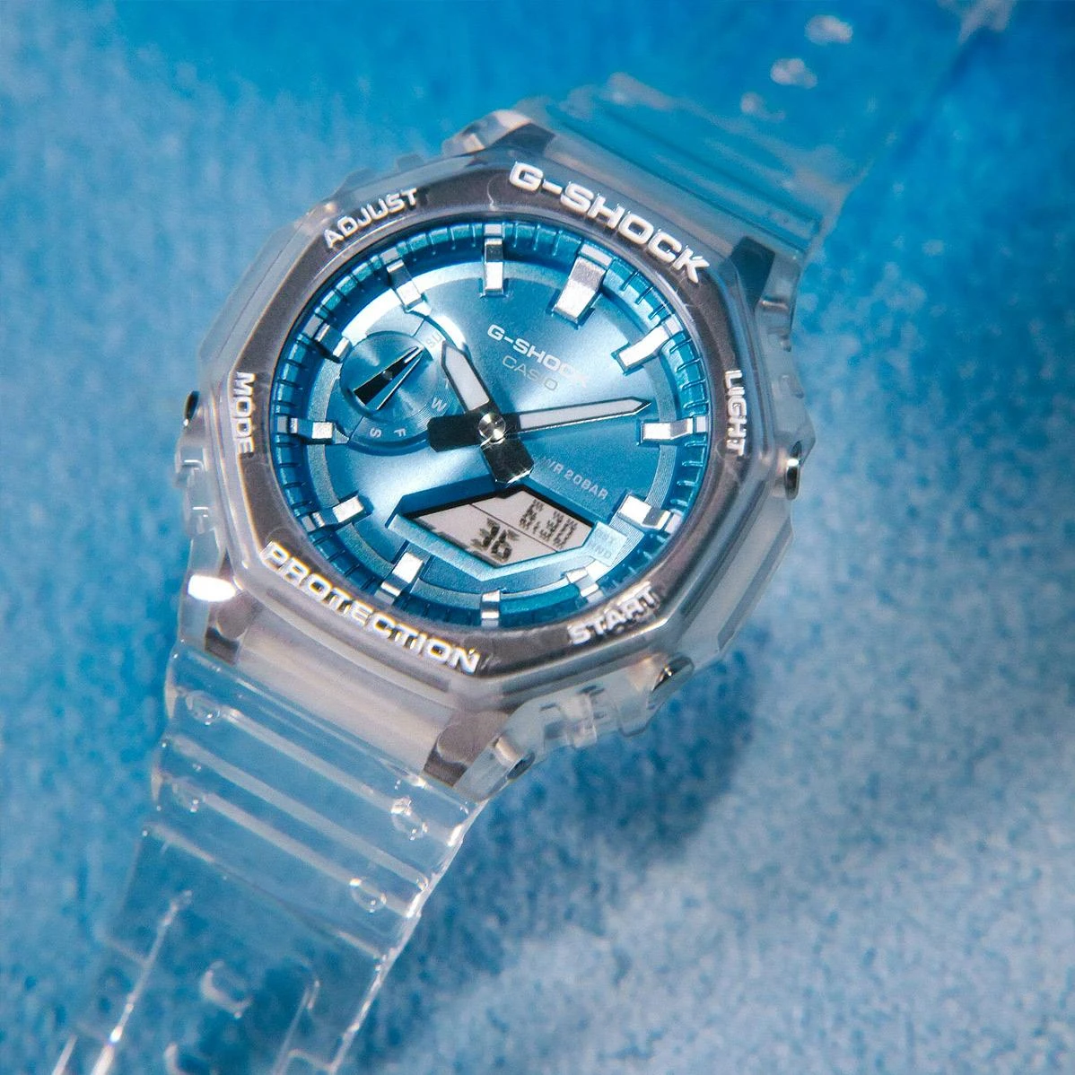 Наручные часы  Casio  G-Shock Casio GA-2100BM-7A2 (фото 3)