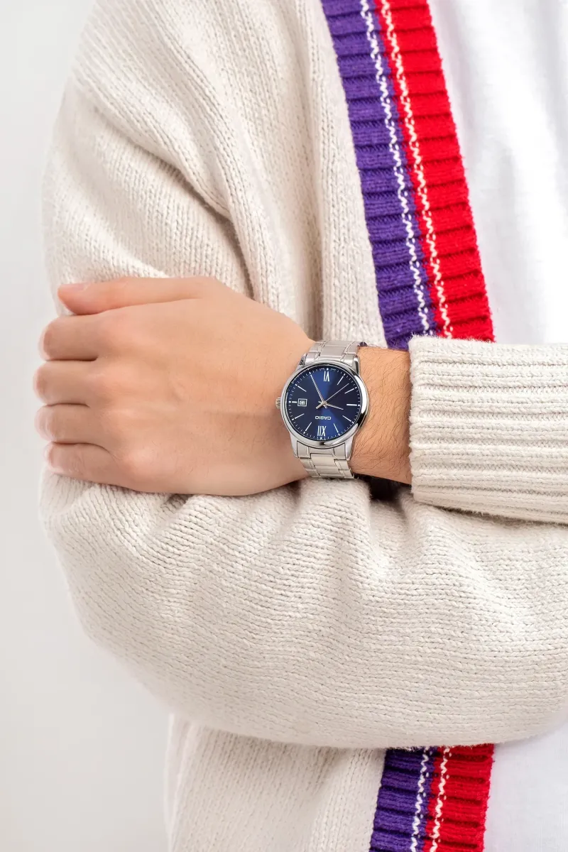 Часы  Casio  Collection Casio MTP-V002D-2B3 (фото 6)