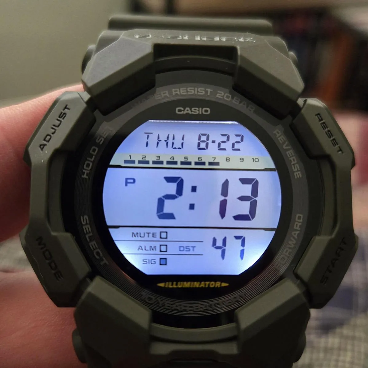 Наручные часы  Casio  G-Shock Casio GD-010-3E (фото 5)