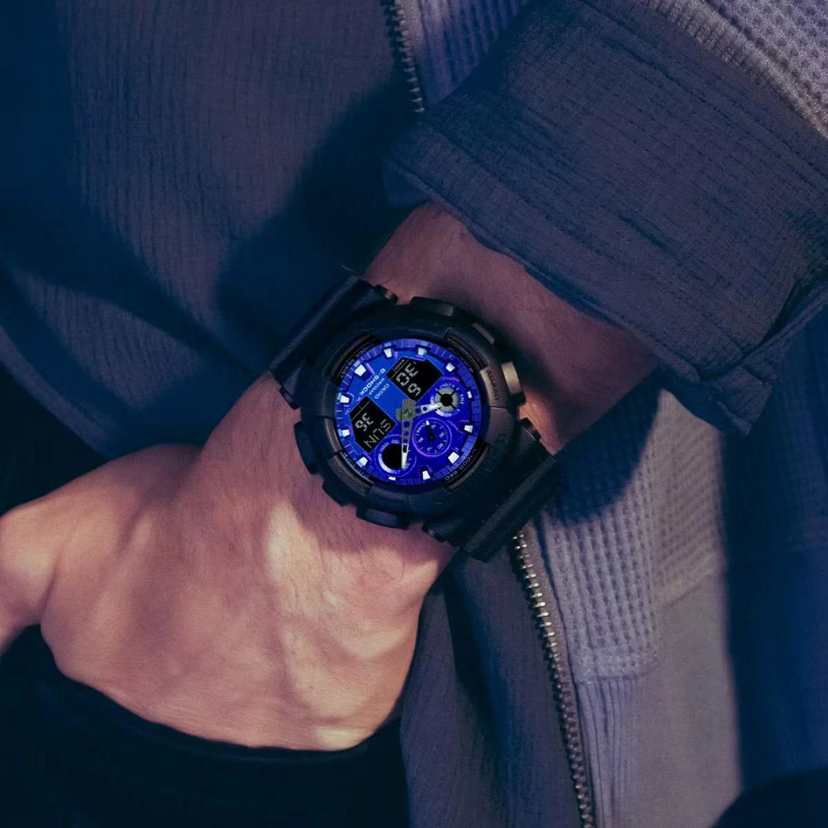 Наручные часы  Casio  G-Shock Casio GA-100FL-1A (фото 3)