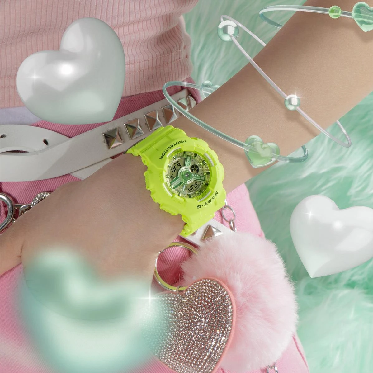 Наручные часы  Casio  Baby-G Casio BA-110YK-3A (фото 2)
