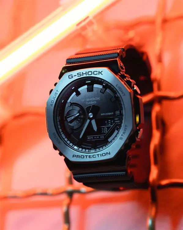 Наручные часы  Casio  G-Shock Casio GM-2100BB-1A (фото 6)