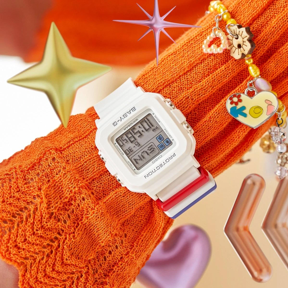 Наручные часы  Casio  Baby-G Casio BGD-10L-7E (фото 7)