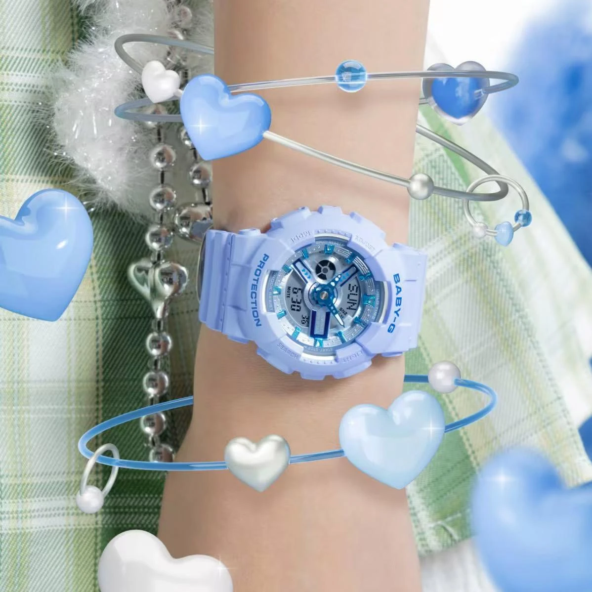 Наручные часы  Casio  Baby-G Casio BA-110YK-2A (фото 2)
