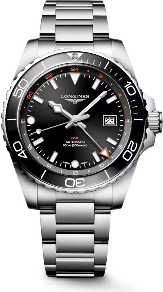 Наручные часы  Longines  HydroConquest GMT Longines L3.890.4.56.6 (фото 1)