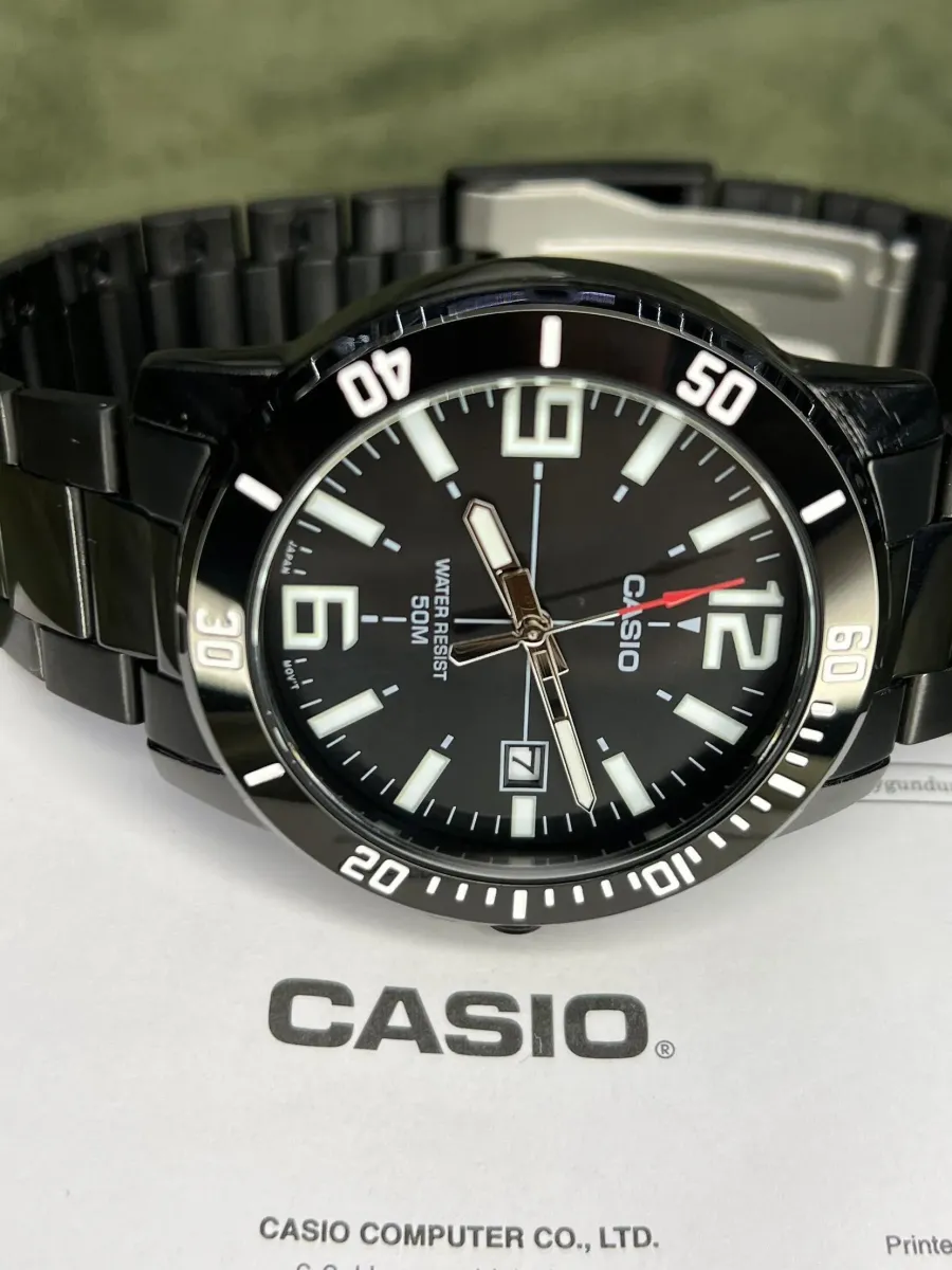 Наручные часы  Casio  Collection Casio MTP-VD01B-1B (фото 4)