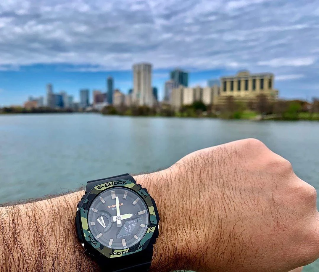 Наручные часы  Casio  G-Shock Casio GA-2100SU-1A (фото 6)