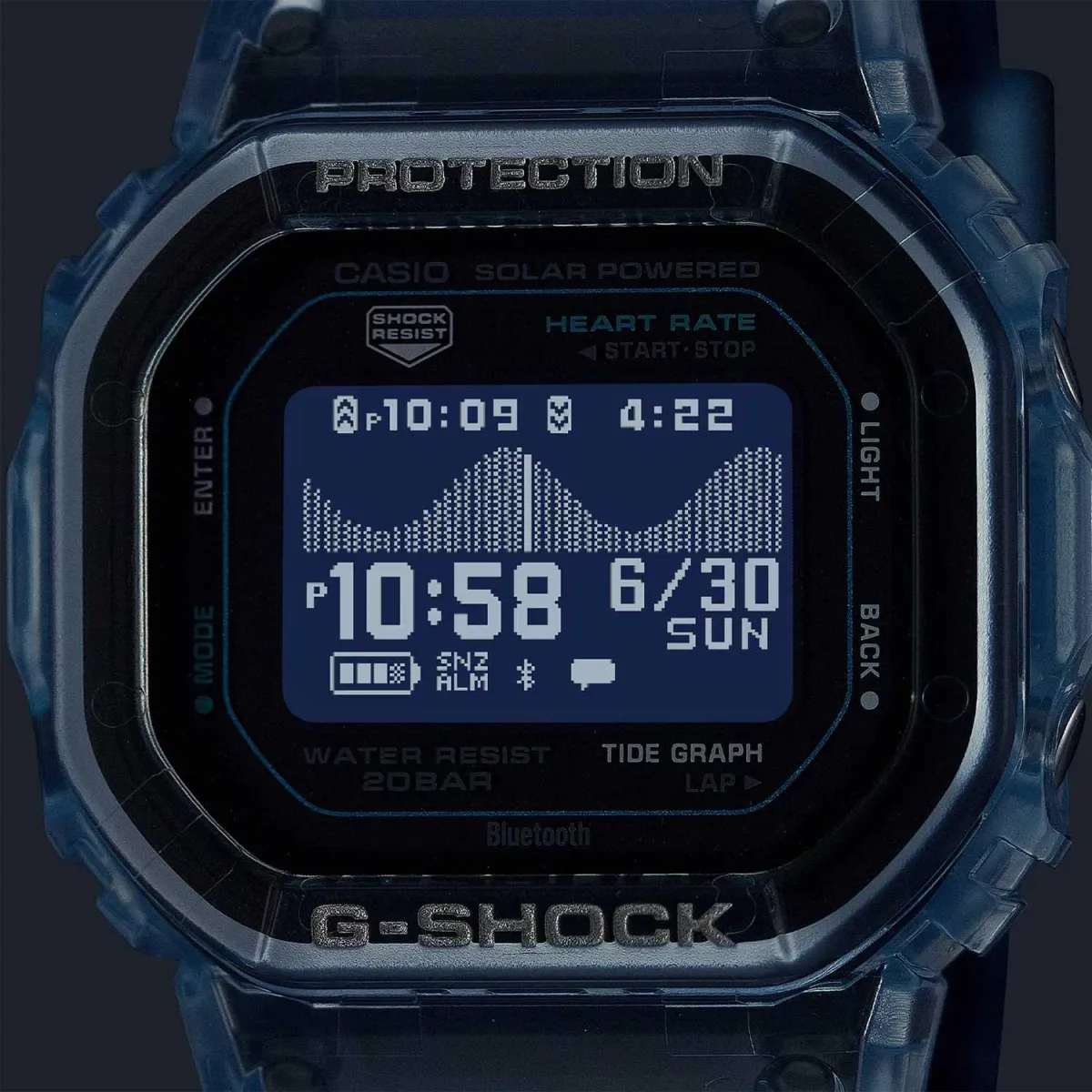 Часы  Casio  G-Shock Casio GBX-H5600-2E (фото 7)