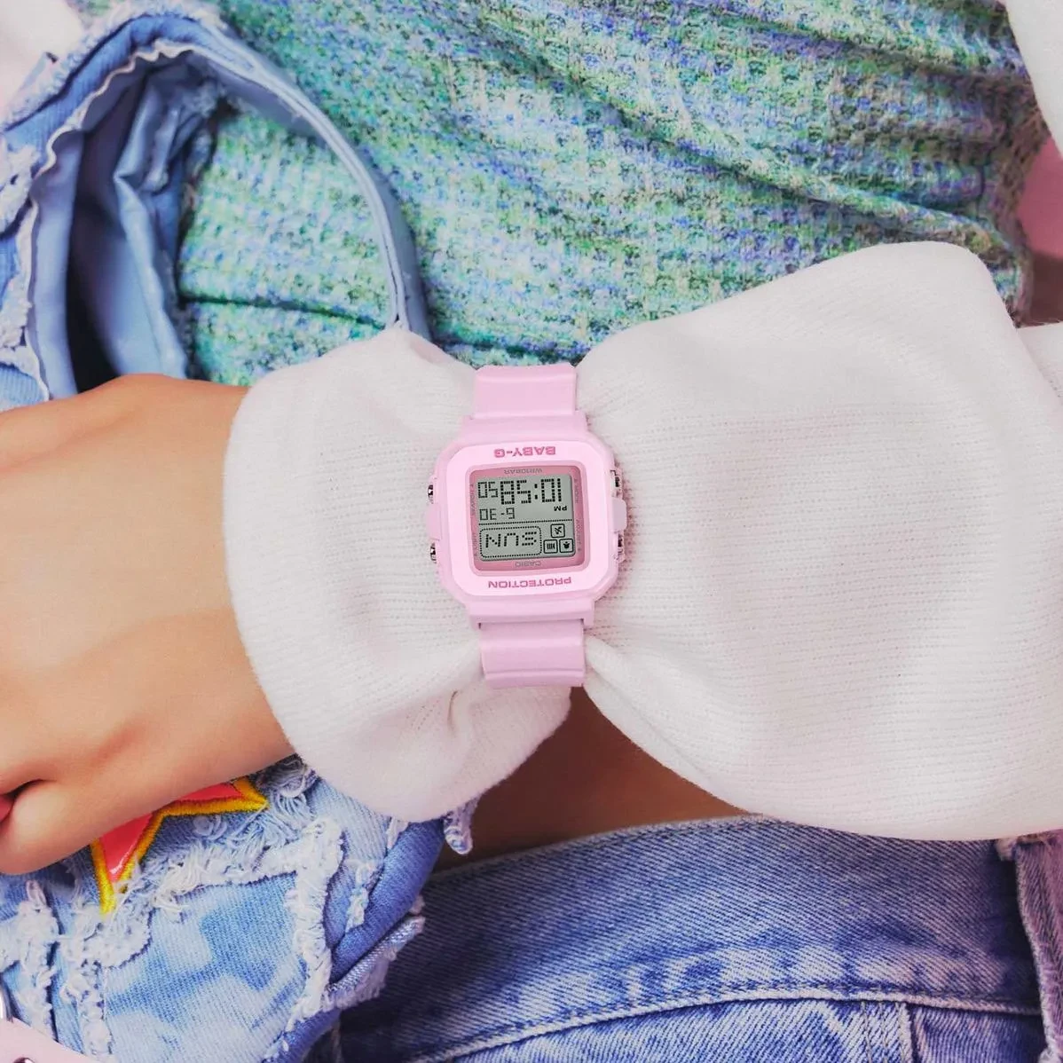 Часы  Casio  Baby-G Casio BGD-10-4E (фото 6)