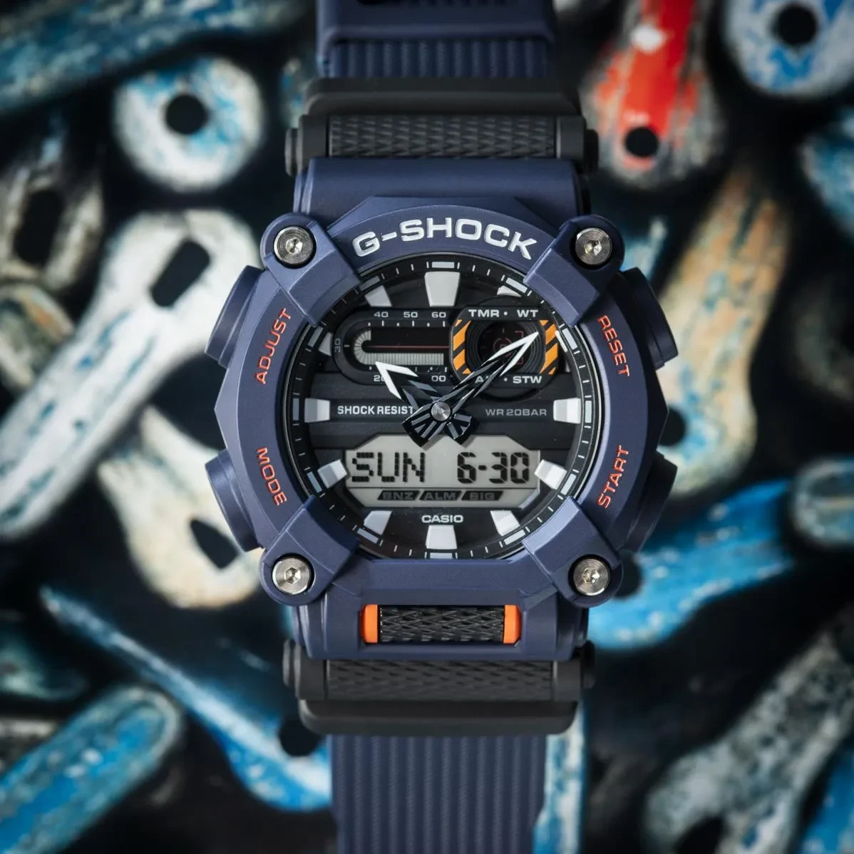 Часы  Casio  G-Shock Casio GA-900-2A (фото 12)