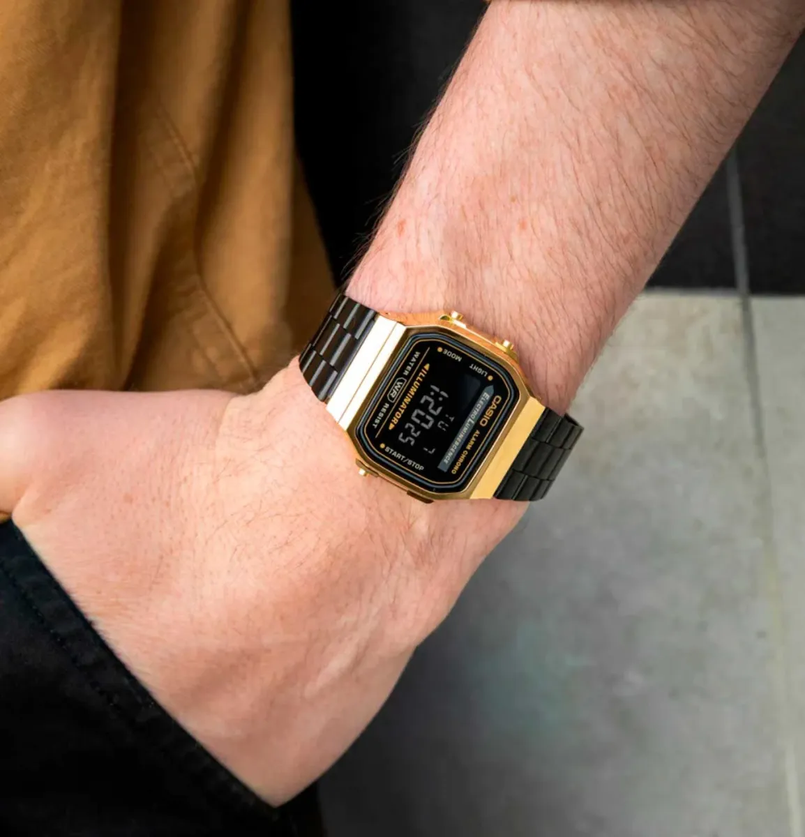 Наручные часы  Casio  Vintage Casio A-168WEGB-1B (фото 2)