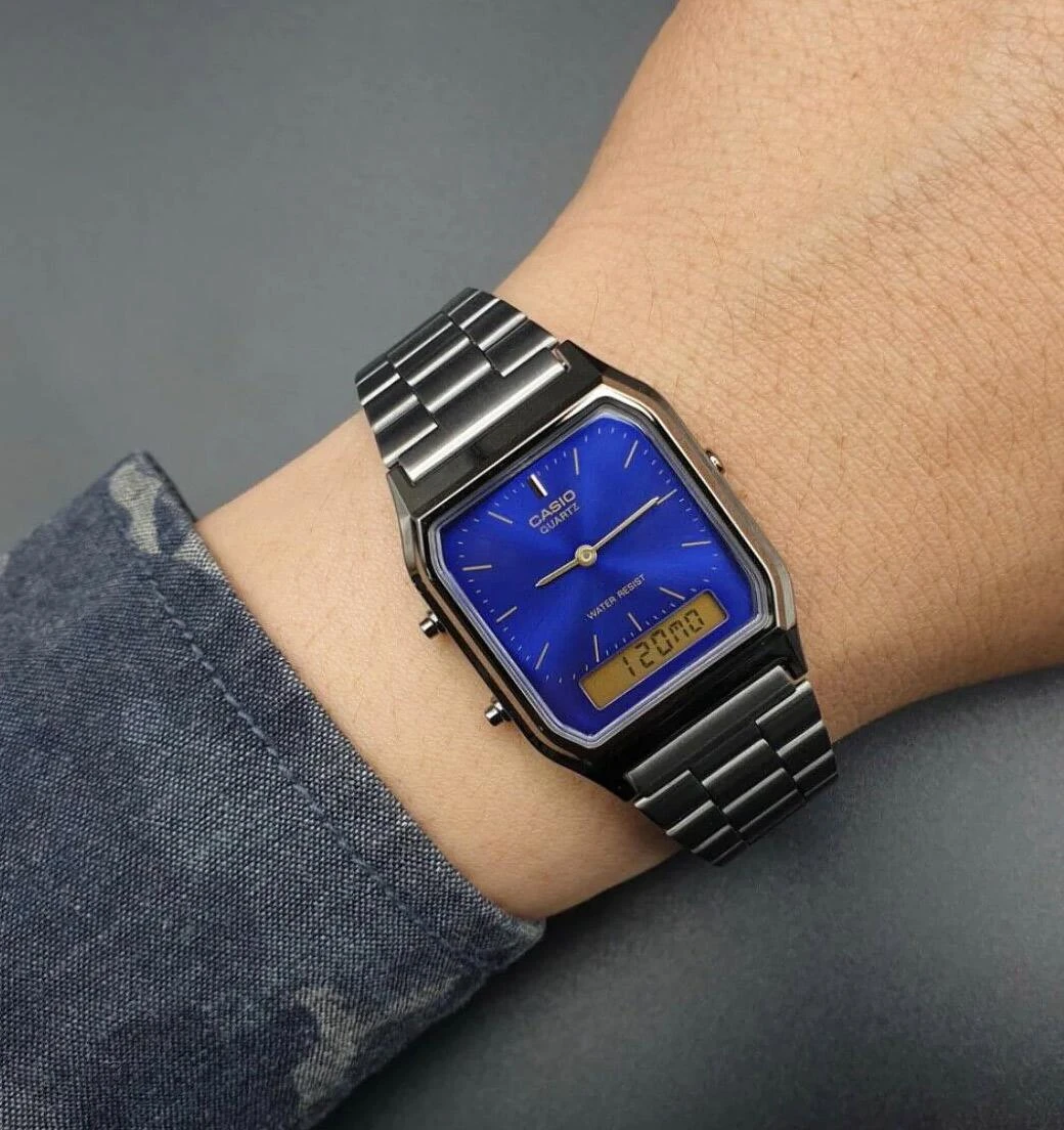 Наручные часы  Casio  Vintage Casio AQ-230GG-2A (фото 7)