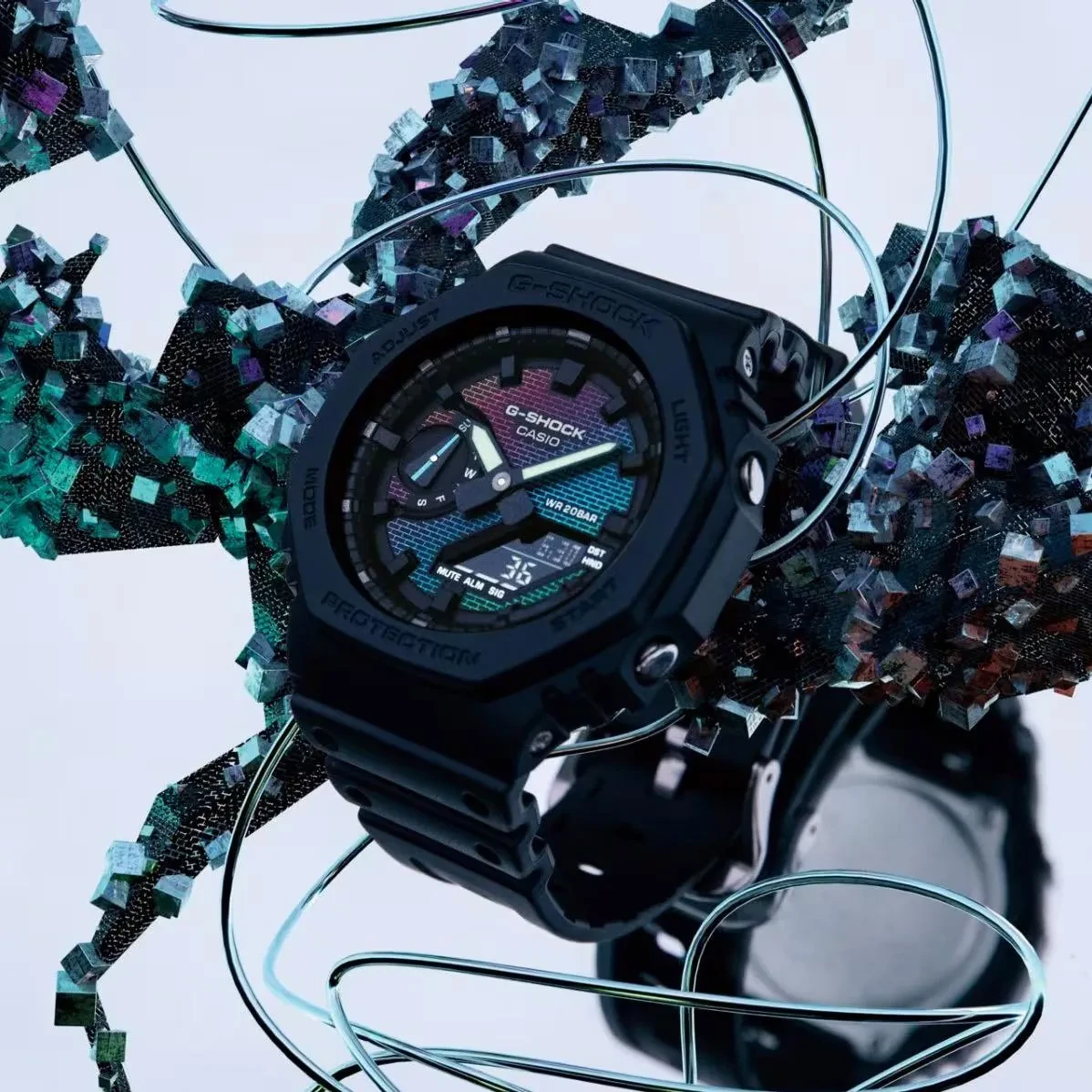 Часы  Casio  G-Shock Casio GA-2100RW-1A (фото 5)