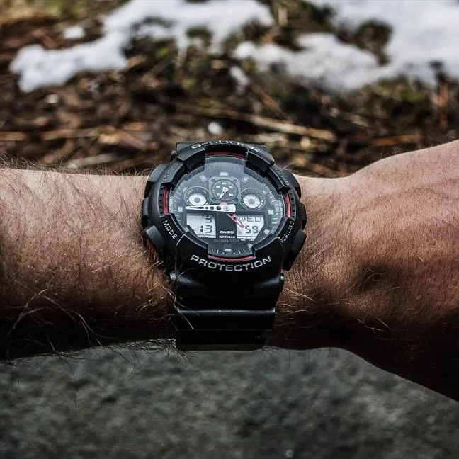 Наручные часы  Casio  G-Shock Casio GA-100-1A4 (фото 2)