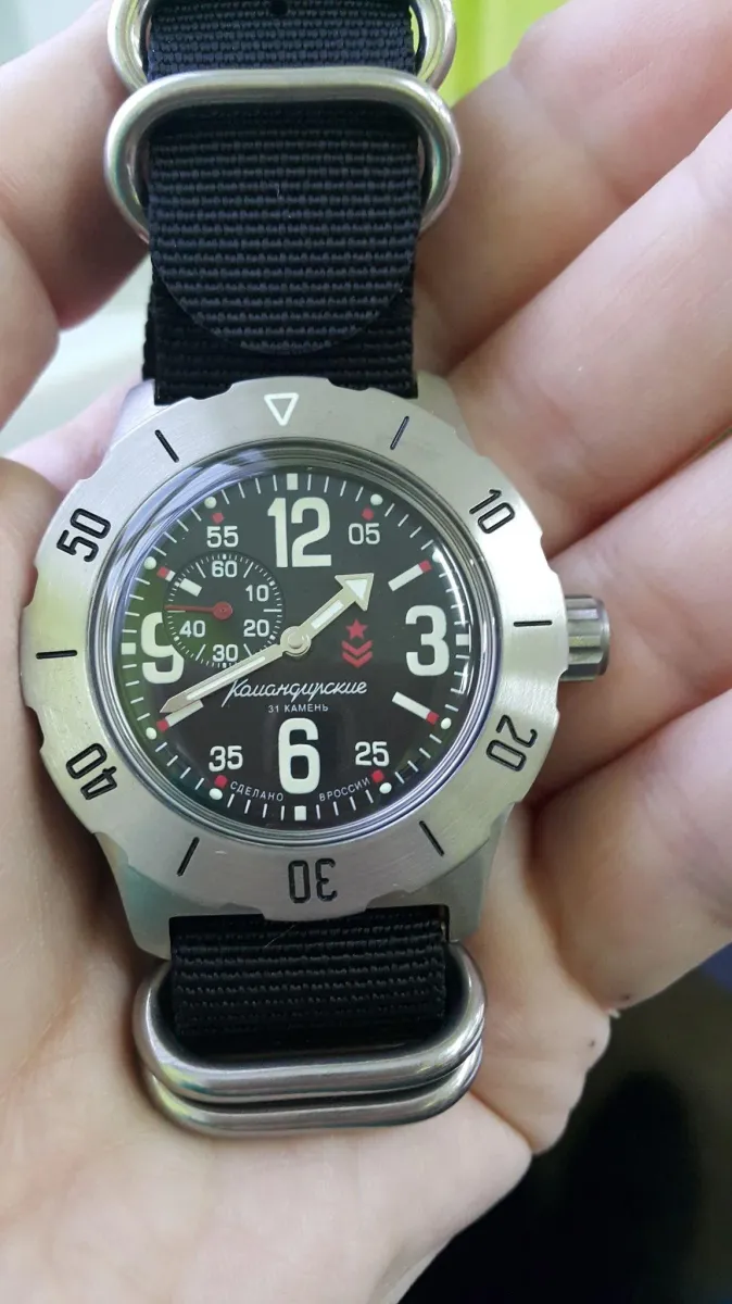 Наручные часы  Восток  Командирские Восток 350748 (фото 3)