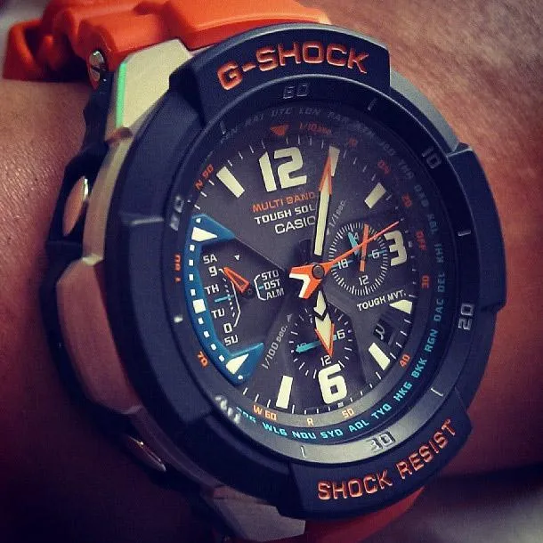 Наручные часы  Casio  G-Shock Casio GW-3000M-4A (фото 7)