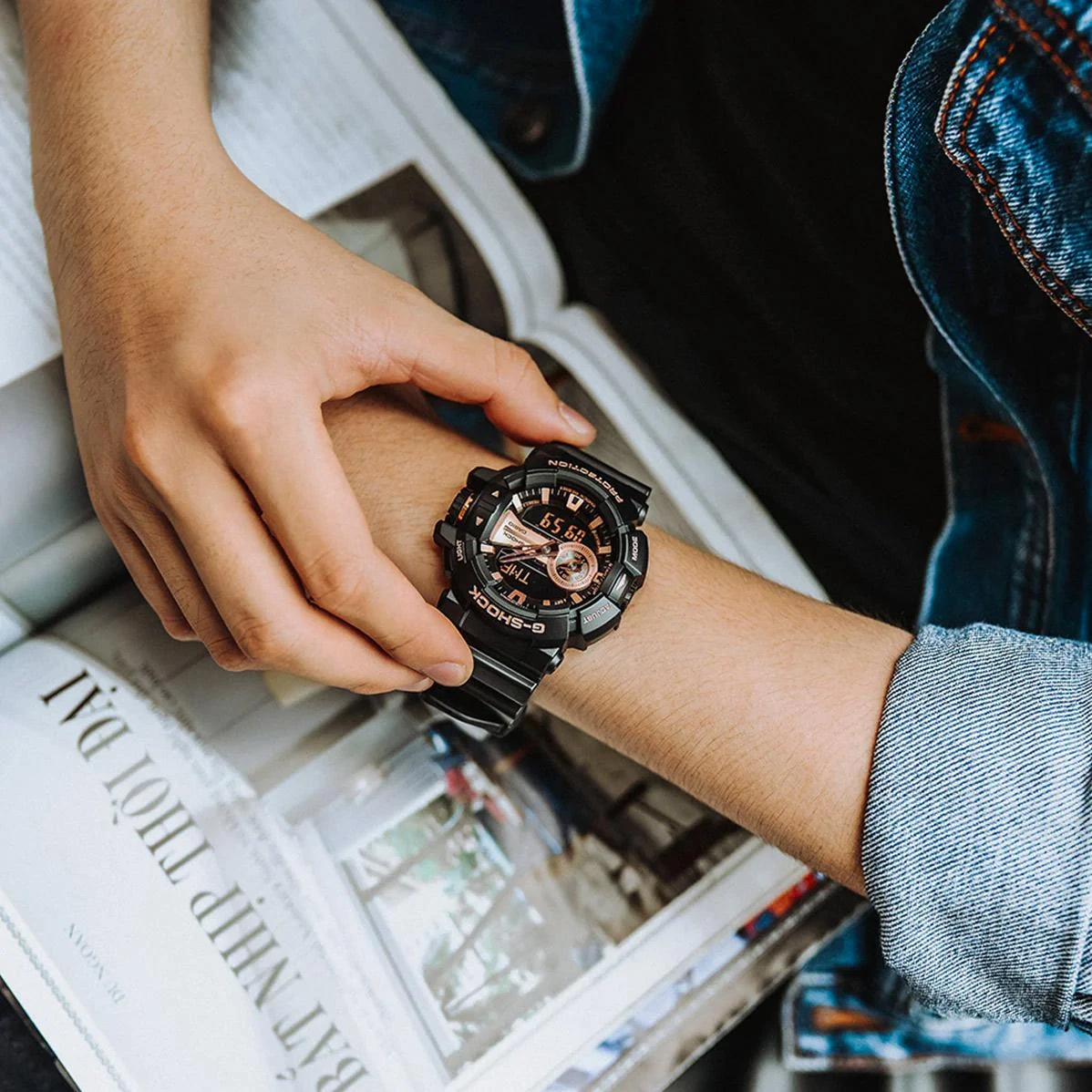 Наручные часы  Casio  G-Shock Casio GA-400GB-1A4 (фото 2)