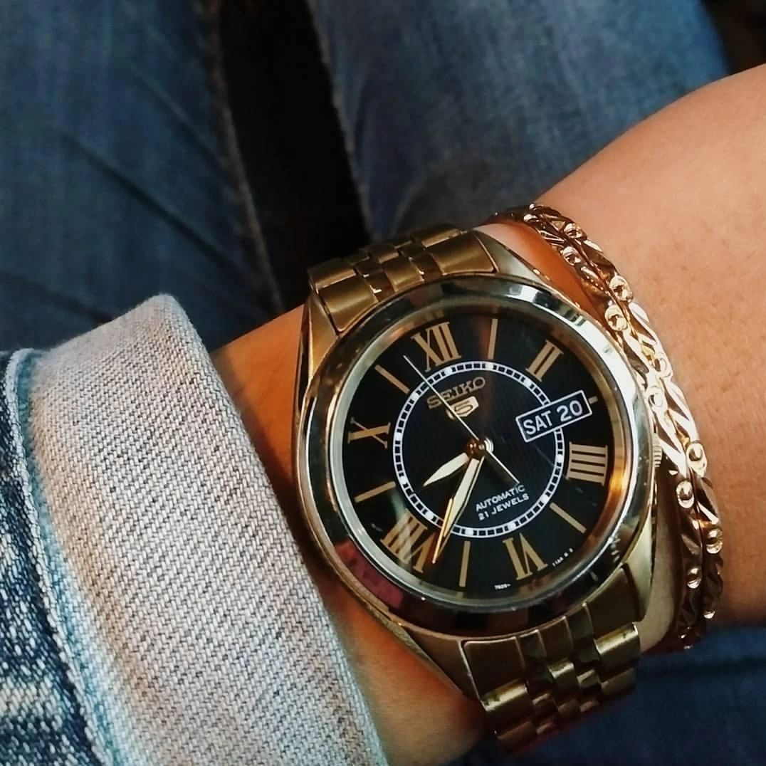 Часы  Seiko  Seiko 5 Seiko SNKL40K1 (фото 2)