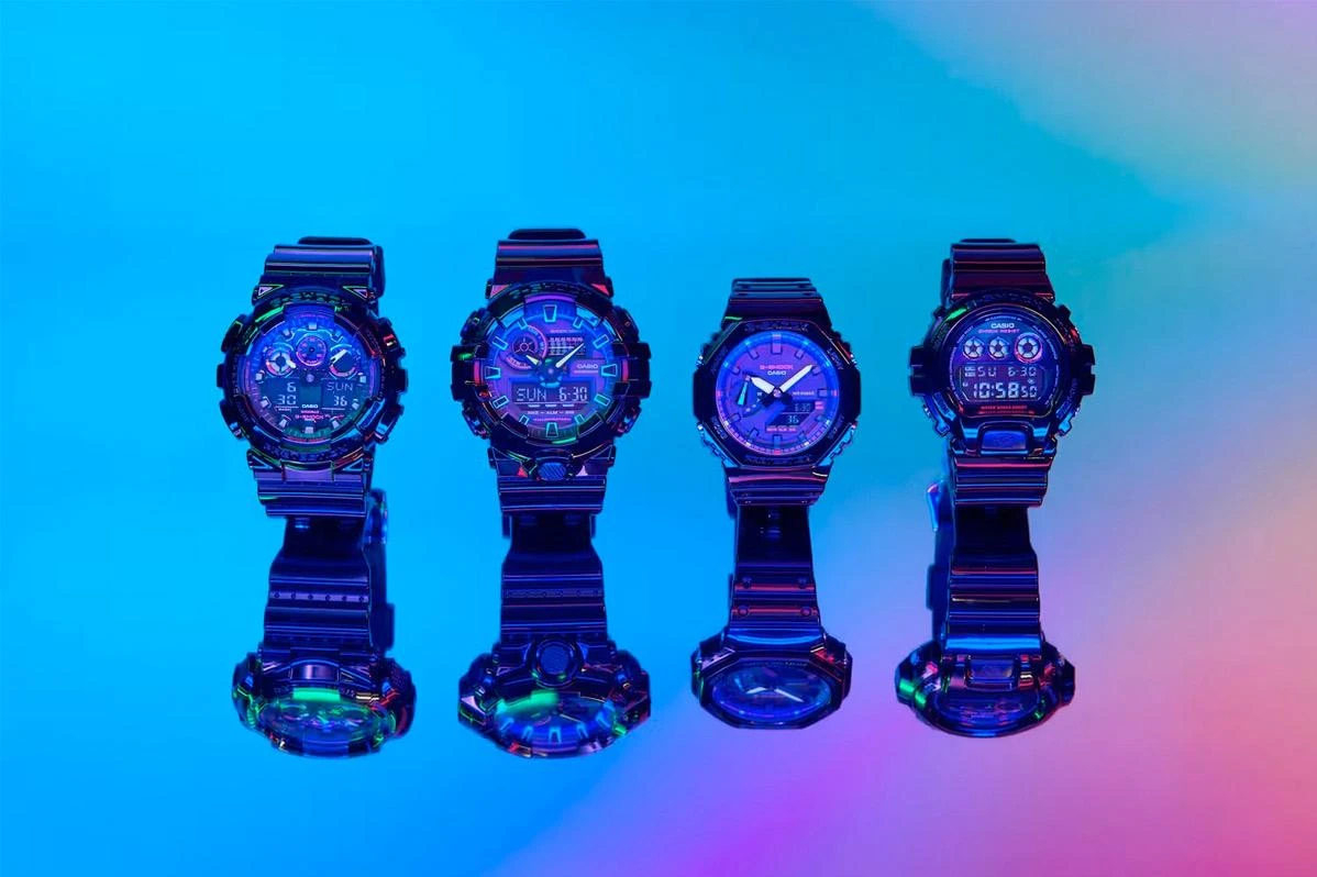 Наручные часы  Casio  G-Shock Casio GA-100RGB-1A (фото 7)