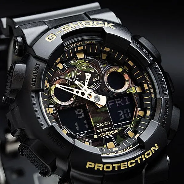 Наручные часы  Casio  G-Shock Casio GA-100CF-1A9 (фото 16)