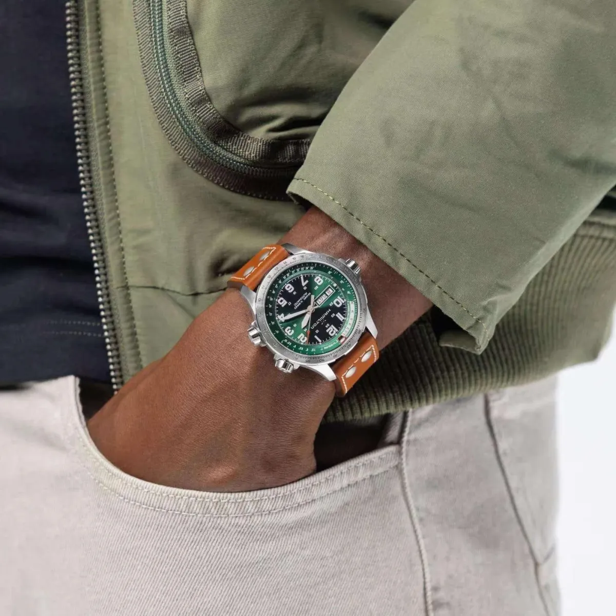 Наручные часы  Hamilton  Khaki Aviation Hamilton H77735560 (фото 5)