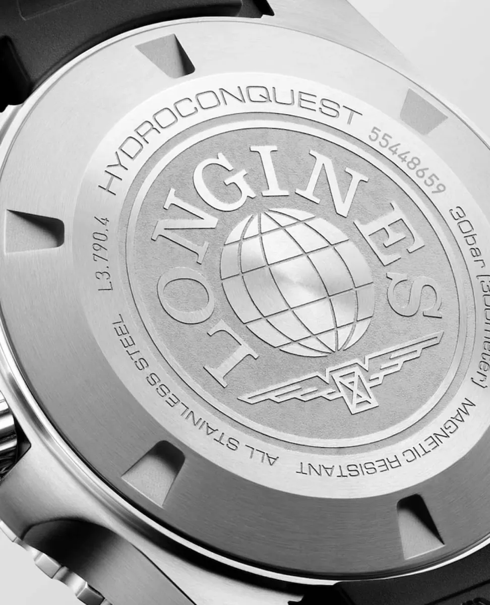 Наручные часы  Longines  HydroConquest GMT Longines L3.790.4.56.9 (фото 5)