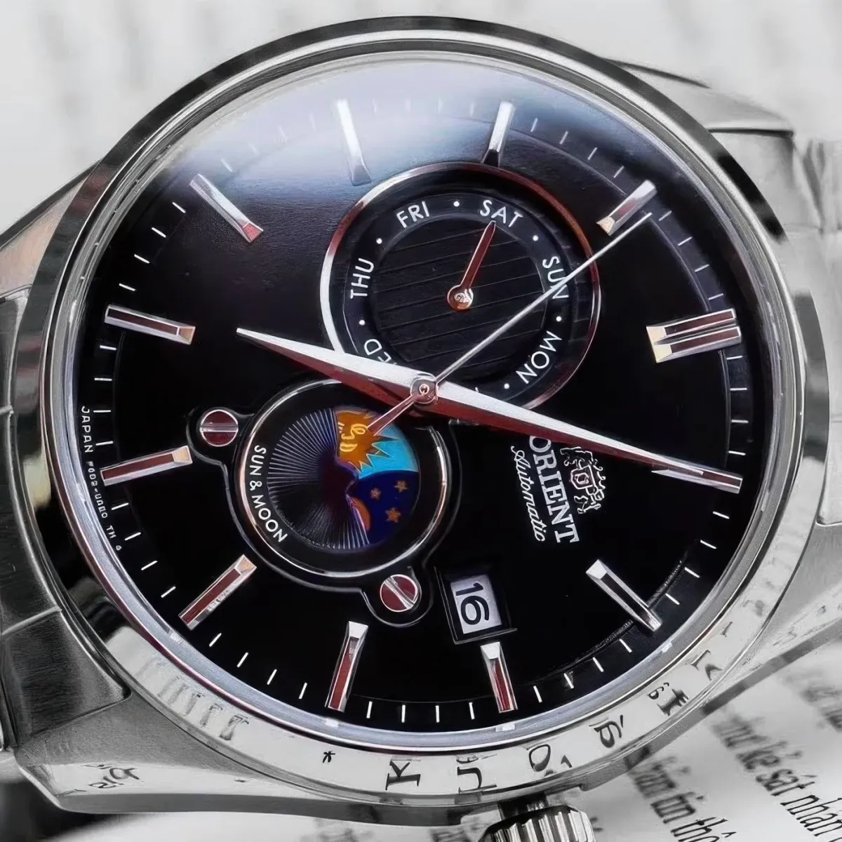 Часы  Orient  Sun & Moon Orient RN-AK0302B (фото 3)