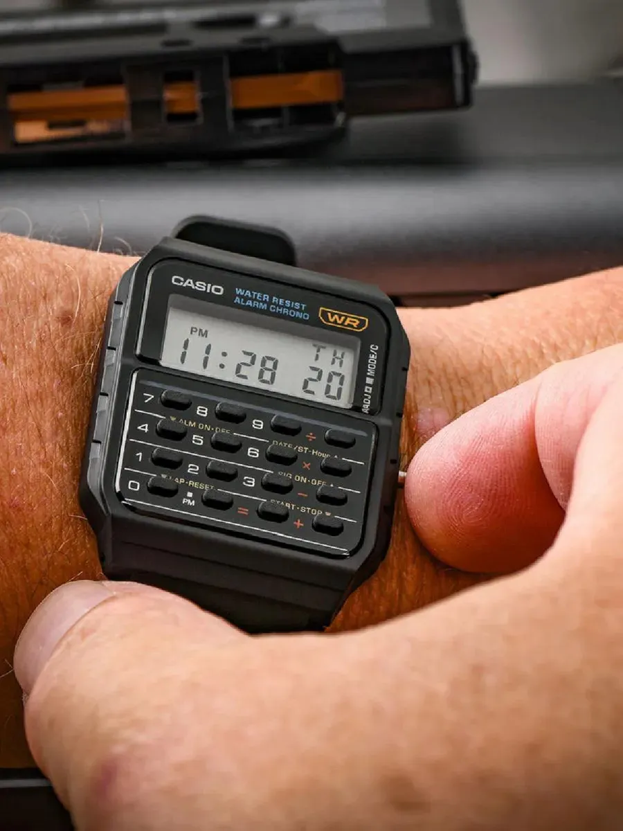Часы  Casio  Vintage Casio CA-53W-1 (фото 3)