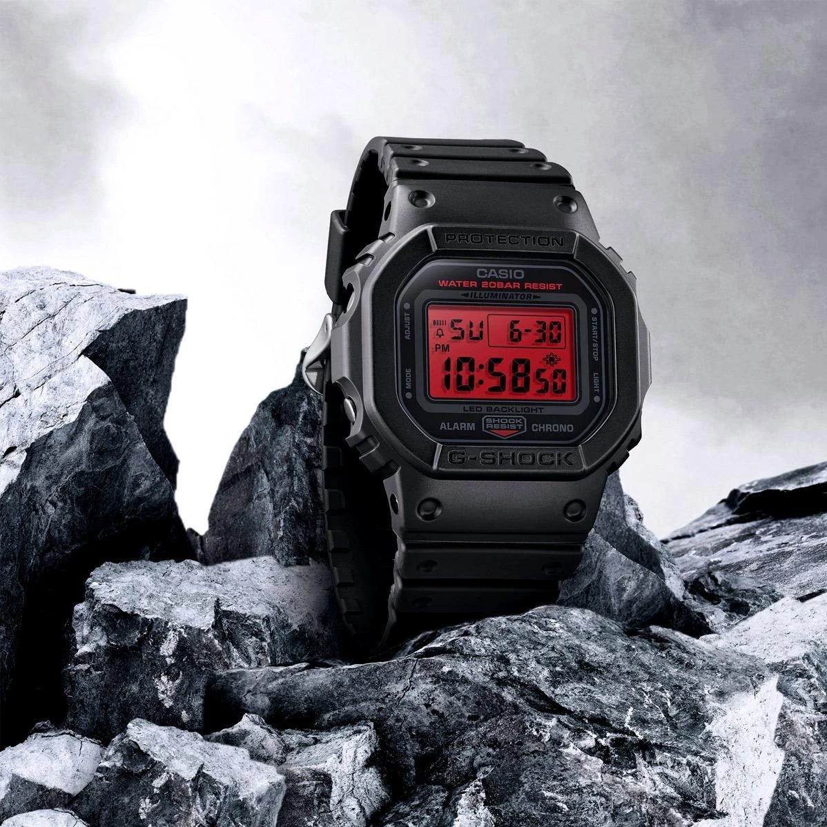 Наручные часы  Casio  G-Shock Casio DW-5600BBR-1E (фото 5)