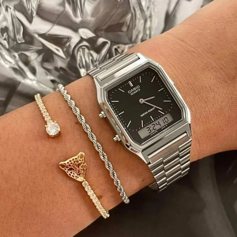 Наручные часы  Casio  Vintage Casio AQ-230A-1D (фото 5)