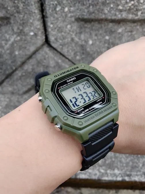 Часы  Casio  Collection Casio W-218H-3A (фото 6)