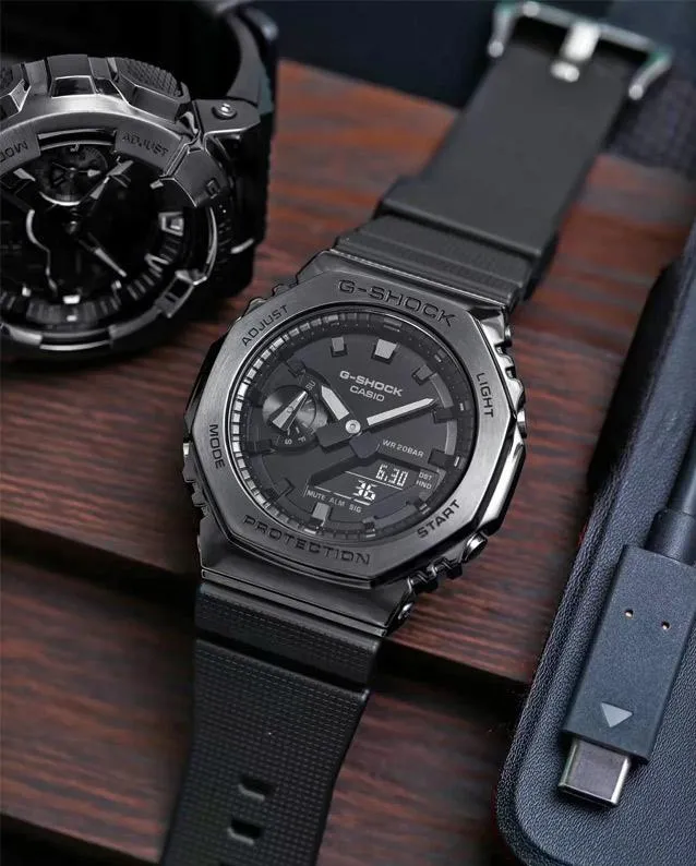 Наручные часы  Casio  G-Shock Casio GM-2100BB-1A (фото 3)