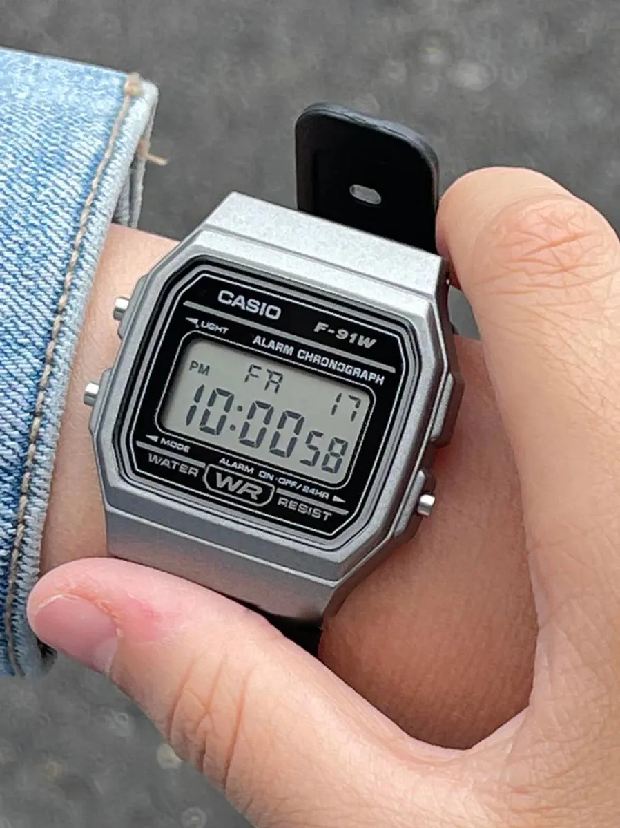 Наручные часы  Casio  Collection Casio F-91WM-1B (фото 5)