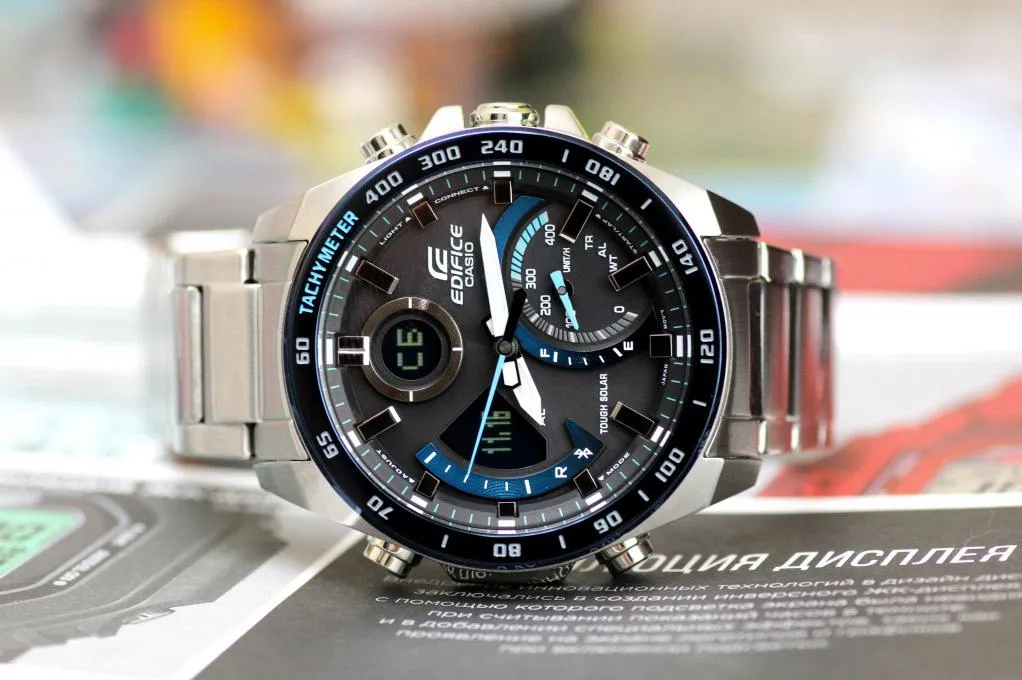 Наручные часы  Casio  Edifice Casio ECB-900DB-1B (фото 5)