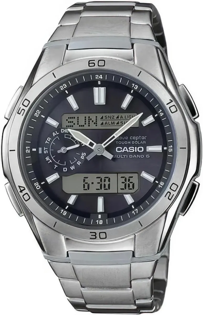 Наручные часы  Casio  Radio Controlled Casio WVA-M650TD-1A (фото 1)