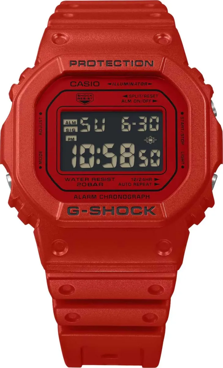 Часы  Casio  G-Shock Casio DW-5600RRB-4E (фото 5)