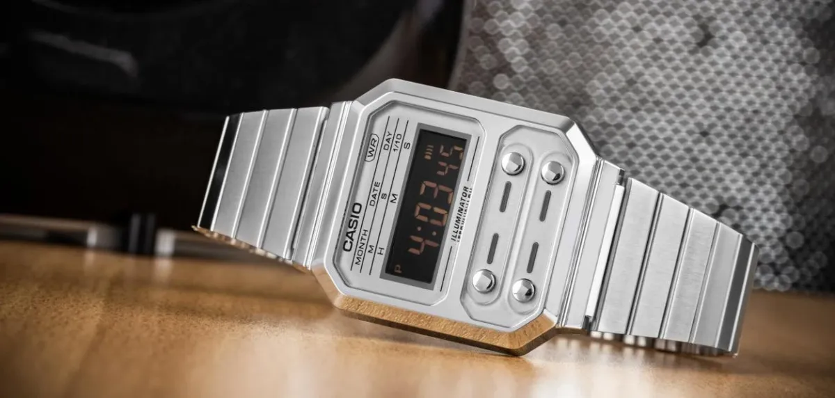 Наручные часы  Casio  Vintage Casio A-100WE-7B (фото 5)