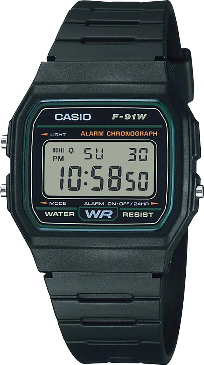 Наручные часы  Casio  Collection Casio F-91W-3S (фото 1)