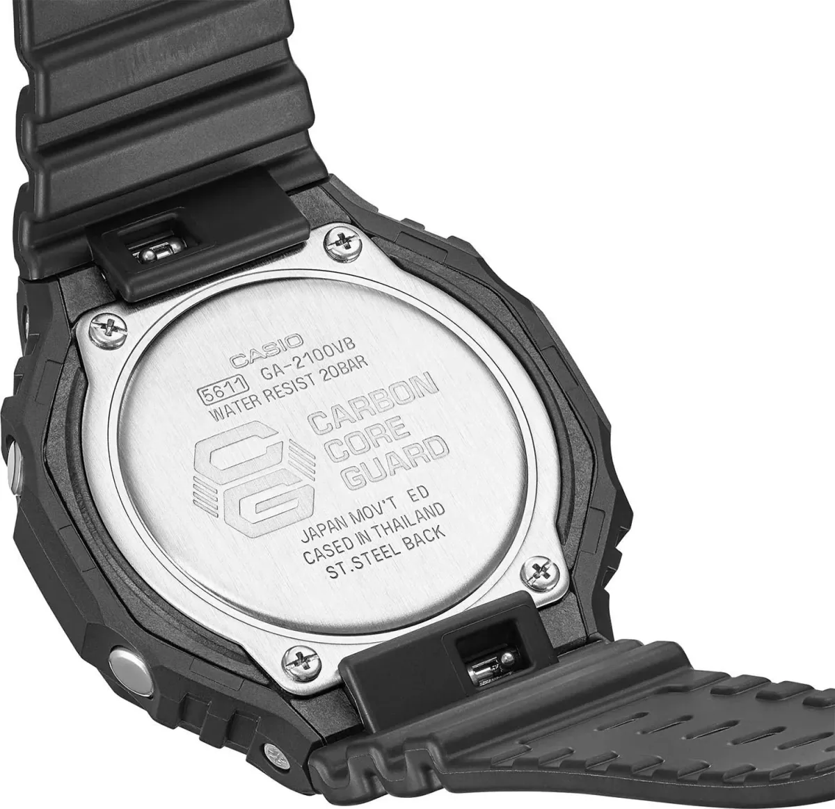 Часы  Casio  G-Shock Casio GA-2100VB-1A (фото 10)