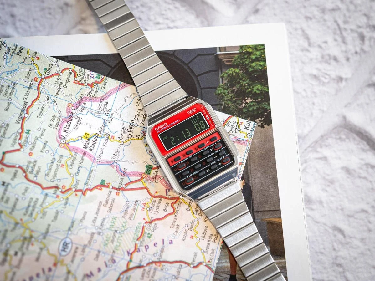 Часы  Casio  Vintage Casio CA-500WE-4B (фото 6)